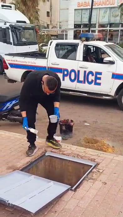 بلدية صيدا تطلق حملة لصيانة وتأمين أغطية ل