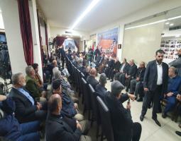 إحياء ذكرى الشهيد قاسم سليماني في مكتب الشيخ ماهر حمود في صيدا