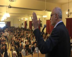 خليل : النكد السياسي لا يبني وطنا ولا يوصل بلدنا الى بر الامان.