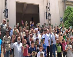 وقفات احتجاجية  في صيدا "نصرة لقرآننا العزيز، وتنديداً بالتعدي على حرمته وقداسته"