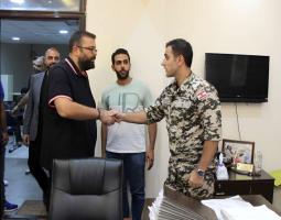 أحمد الحريري يهنىء رئيس بلدية صيدا وقادة أمنيين بتسلمهم مهامهم