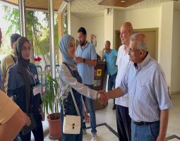 سعد أمام وفد "مخيم الشباب القومي العربي": المشهد من المحيط إلى الخليج لا يطمئن إلى غد مشرق