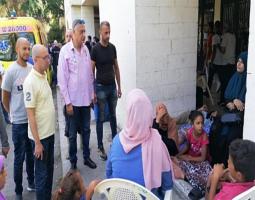 بديع : وضع النازحين من المخيم مأساوي ونناشد الهيئات الدولية والمحلية المساعدة