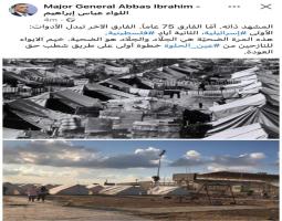 اللواء ابراهيم عن خيم نازحي عين الحلوة : خطوة أولى على طريق شطب حق العودة