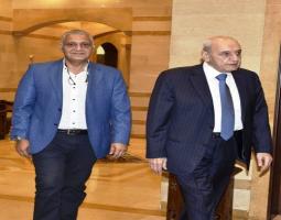 بديع "اللقاء مع الرئيس بري كان مثمرا وتلقينا وعدا بالمساعدة في ملف ازمة النفايات"