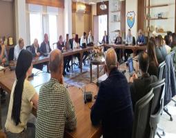 لازاريني بحث في بلدية صيدا سبل التعاون المشترك والإستعدادات لمواجهة الحالات الطارئة