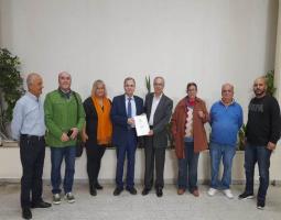 البزري يستعرض مع "المؤسسات الاهلية" خطة الطوارىء لاستقبال النازحين في صيدا