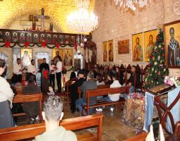 امسية ترانيم ميلادية في كنيسة الروم الأرثوذوكس في صيدا القديمة