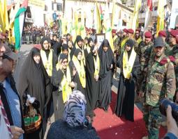 "حزب الله" وأهالي بلدتي الغازية والصرفند يودعان الشهيد حسن خليفة