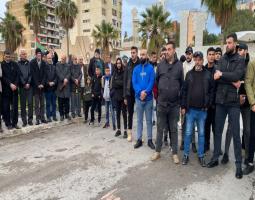 إضاءة شعلة التحرير في صيدا.. سعد "يوجه التحية  لأهلنا الصامدين في غزة والضفة، ولأهلنا في الجنوب اللبناني"