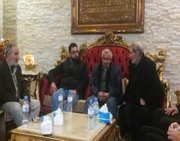 النائبان سعد وقعقور قدما واجب التعازي بشهداء آل البرجاوي