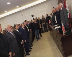 مشاركة لبنانية حاشدة في الوقفة التضامنية مع فلسطين وشهداء الصحافة