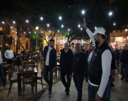 زيدان يتفقد ليلا" صيدا القديمة, مطلعا على نظافة وإنارة احيائها.