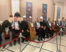 الشيخ حمود يقدم المباركة بشهداء "الجماعة الاسلامية".