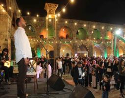 مهرجان "صيداوي أُح" في خان الإفرنج: 76 جناحاً للحرف والمأكولات ..وأنشطة مرافقة