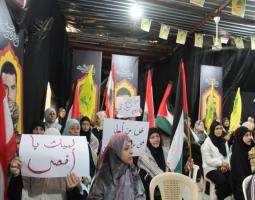 "الهيئات النسائية" في"حزب الله" تنظم لقاءين تضامنيين مع المقاومة الفلسطينية في منطقة صيدا