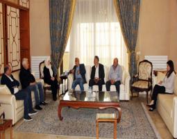 النائب سعد على رأس وفد قدّم التعازي للسيدة الحريري في دارة مجدليون