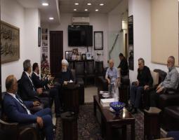 وفد "حزب البعث" يلتقي المفتي سوسان والبزري وسعد والشيخ حمود