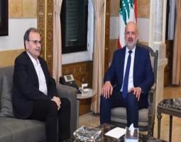 البزري يبحث ومولوي قضايا حياتية وإنمائية