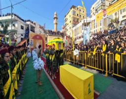"حزب الله" يشيّع "الشهيد السعيد على طريق القدس" المجاهد محمد شقير في بلدة الغازية