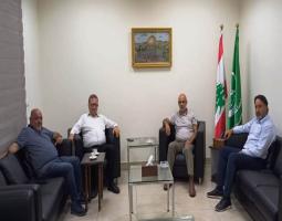 "الجماعة الإسلامية" تلتقي وفد "جمعية أصدقاء زيرة وشاطىء صيدا" والفنان مازن معضم