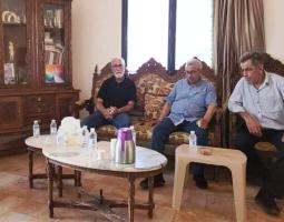 أسامة سعد على رأس وفد من "الشعبي الناصري" يزور عدشيت وجويا وجناتا في الجنوب معزياً