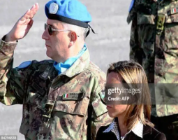 اللواء ابراهيم ينعي الجنرال غراتسيانو أول قائد لليونيفيل بعد حرب تموز 2006