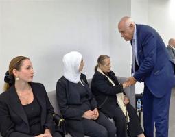 النقيب القصيفي زار صيدا واطمأن إلى صحة الصحافي أحمد الغربي وقدّم التعازي بالراحل العلايلي