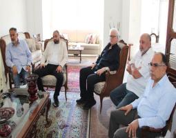 سعد يلتقي بهية الحريري وأحمد الحريري على رأس وفد