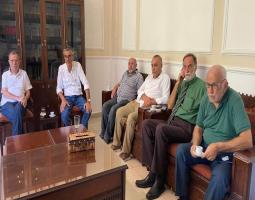 سعد يلتقي وفد "الجماعة الاسلامية" وممثلين عن قوى ناصرية في لبنان