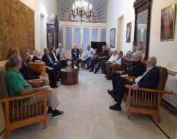 البزري والحريري يبحثان الأوضاع العامة ويدعوان لمزيدٍ من التعاون والتنسيق في صيدا