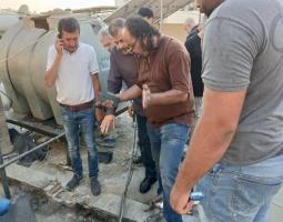 وفد من "حزب الله" تفقد منطقة الاستهداف الإسرائيلي في عبرا