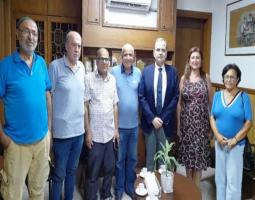 البزري يلتقي وفدا يمثل المتقاعدين في المصالح المستقلة والضمان الإجتماعي