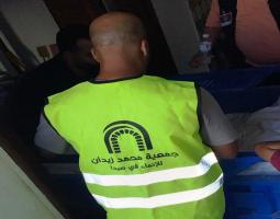 "جمعية محمد زيدان" ملتزمة بواجبها الوطني وتضامنها مع اهلنا الوافدين من الجنوب