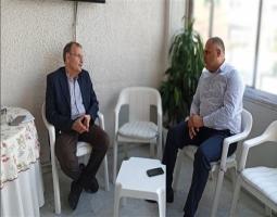 البزري يلتقي مسعد.. ويؤكد "ان الإكتظاظ في مراكز الإيواء يُسهّل إنتشار الامراض"