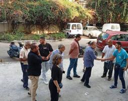 البزري يتفقد النازحين في "ثانوية الدكتور نزيه البزري" للإطمئنان عنهم وعن أحوالهم