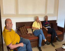 سعد يلتقي حشيشو والبحث يتناول الأوضاع العامة في لبنان