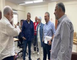 بديع يلتقي أبوزيد والبحث يتناول أوضاع النازحين وإحتياجاتهم