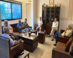 سعد يلتقي "الجماعة الإسلامية" وتاكيد على "أهمية الوحدة الوطنية لتجاوز المرحلة الصعبة"