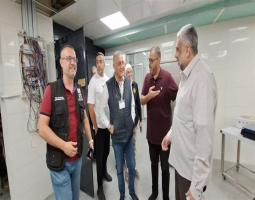 بديع يتفقد مركز للنازحين في صيدا ويشرف على تحضير الوجبة الأولى للمطبخ المركزي