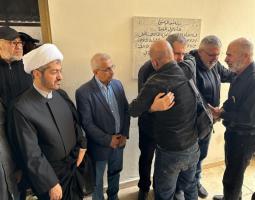 يا شيخ زيد : عذرا  إن تأخرنا عن مواساتكم .. والف رحمة على  نجلكم الشهيد هادي ضاهر.