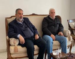 سعد يلتقي ضو للبحث بأوضاع النازحين في مراكز الإيواء والمنازل