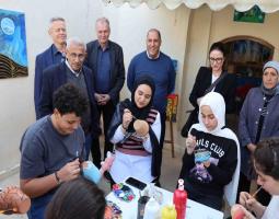 سفيرة النرويج في لبنان تزور "مؤسسة معروف سعد" وتلتقي سعد وبديع في صيدا القديمة