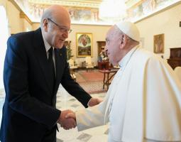 ميقاتي يلتقي البابا.. والفاتيكان يستعجل الرئيس.. المهمّة الصعبة: التوافق على المرشّح والنصاب