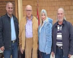 السعودي يلتقي البروفسور الكردي وعددا من الصحافيين : مرحلة العدوان الإسرائيلي كانت صعبة جدا