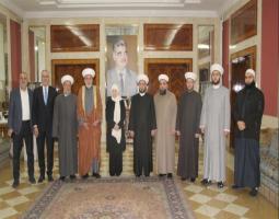 الحريري تلتقي المفتي الغزاوي ووفداً من أزهر البقاع بحضور المفتي سوسان