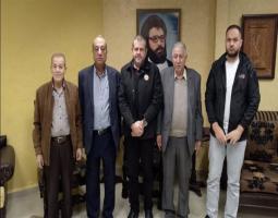 "حزب الله" في صيدا يستعرض مع وفد "الجبهة الشعبية" الأوضاع في المخيمات وفلسطين.