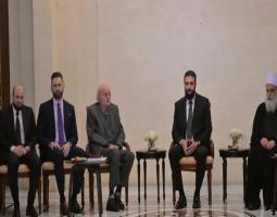 "فيتو" على جوزف عون أم بدأت المساومة؟ الشرع وجنبلاط: رسم جديد مع سوريا الجديدة