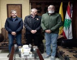 "حزب الله" في صيدا يلتقي وفودا حزبية لبنانية وفلسطينية والبحث يتناول التطورات.
