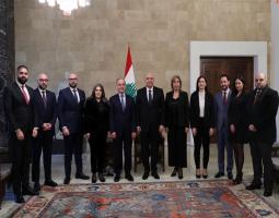 الرئيس عون خلال لقائه المدعي العام المالي القاضي ابراهيم : "محاربة الفساد مهمة اساسية في عهدي